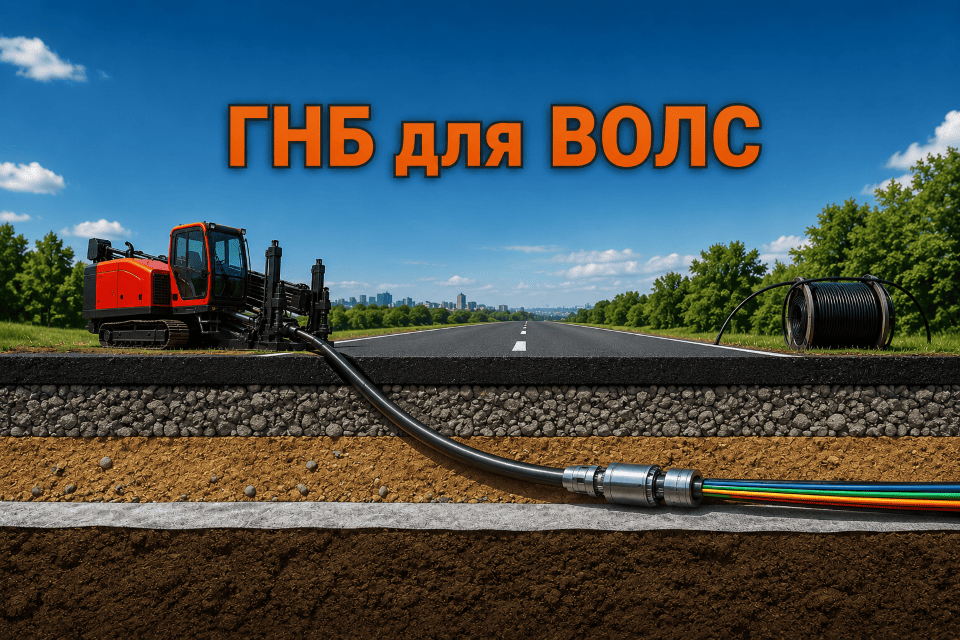 ГНБ для ВОЛС